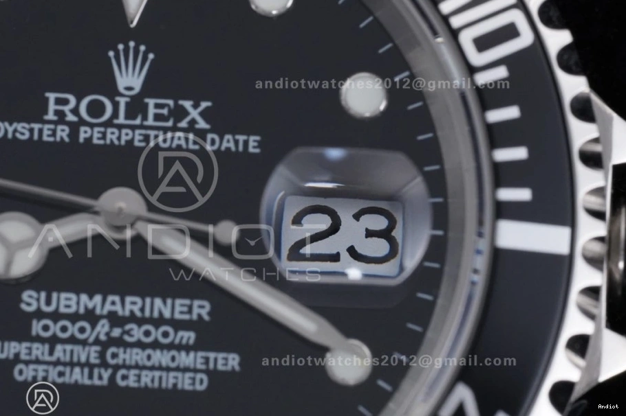 1:1 16610 Engraving Bracelet Submariner 904L TMF on Rehaut Edition SS Steel LN SH3135 Black No Best 1130